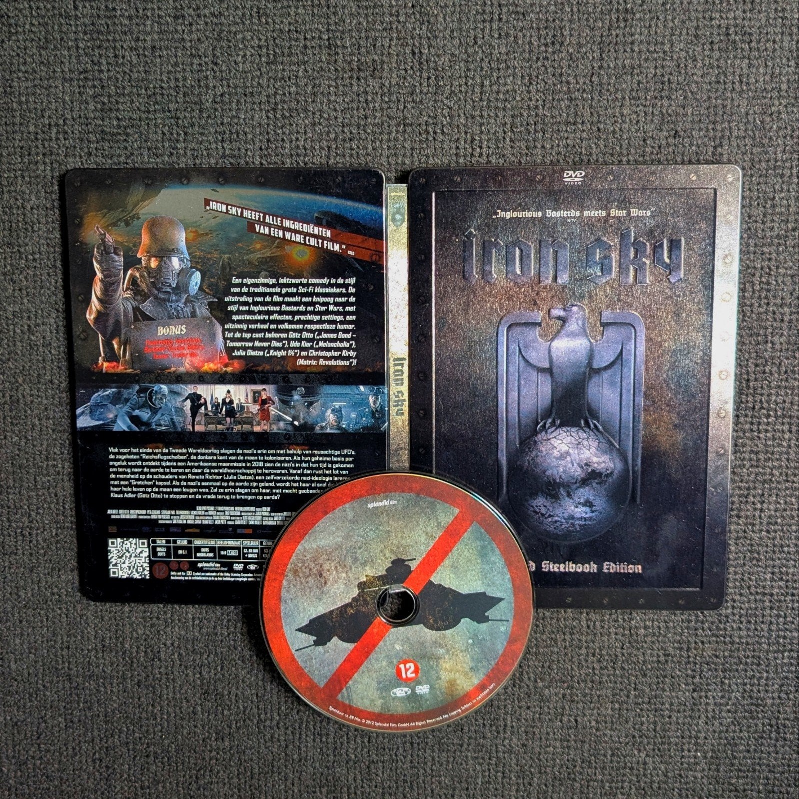 Iron Sky (2012), DVD, Steelbook, SF Satire, Cult, Cd's en Dvd's, Verzenden