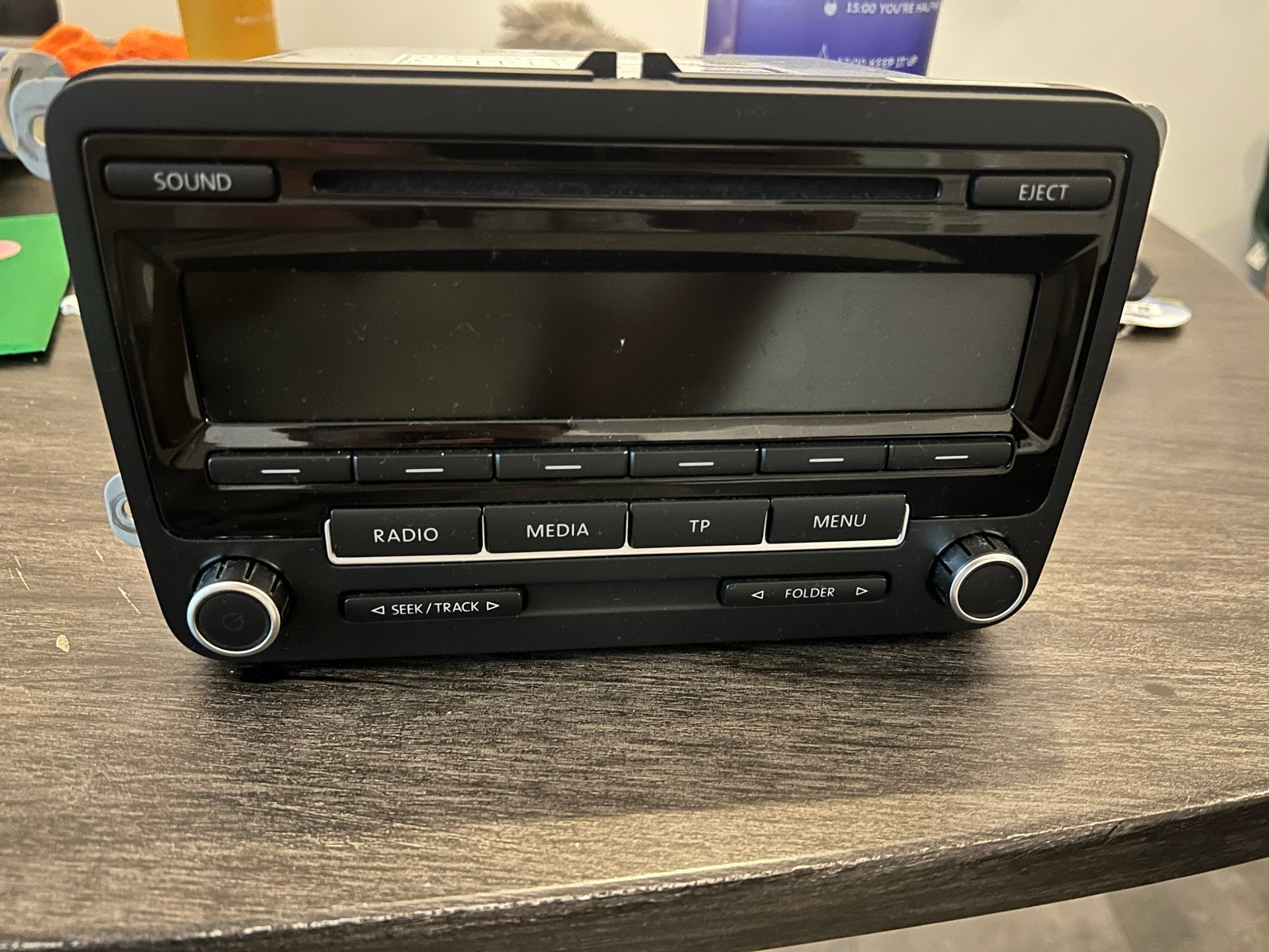 Volkswagen/Skoda RCD 330G Plus Radio Navigatie, Auto diversen, Ophalen of Verzenden, Gebruikt