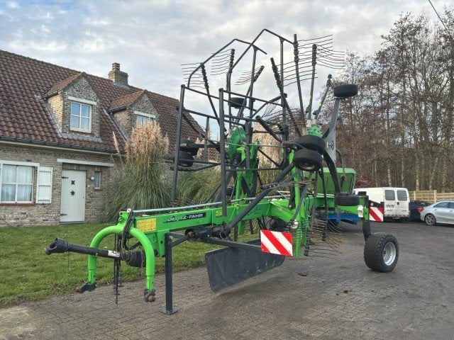 2014 Deutz-Fahr VF6588 getrokken dubbele hark, Grondbewerking