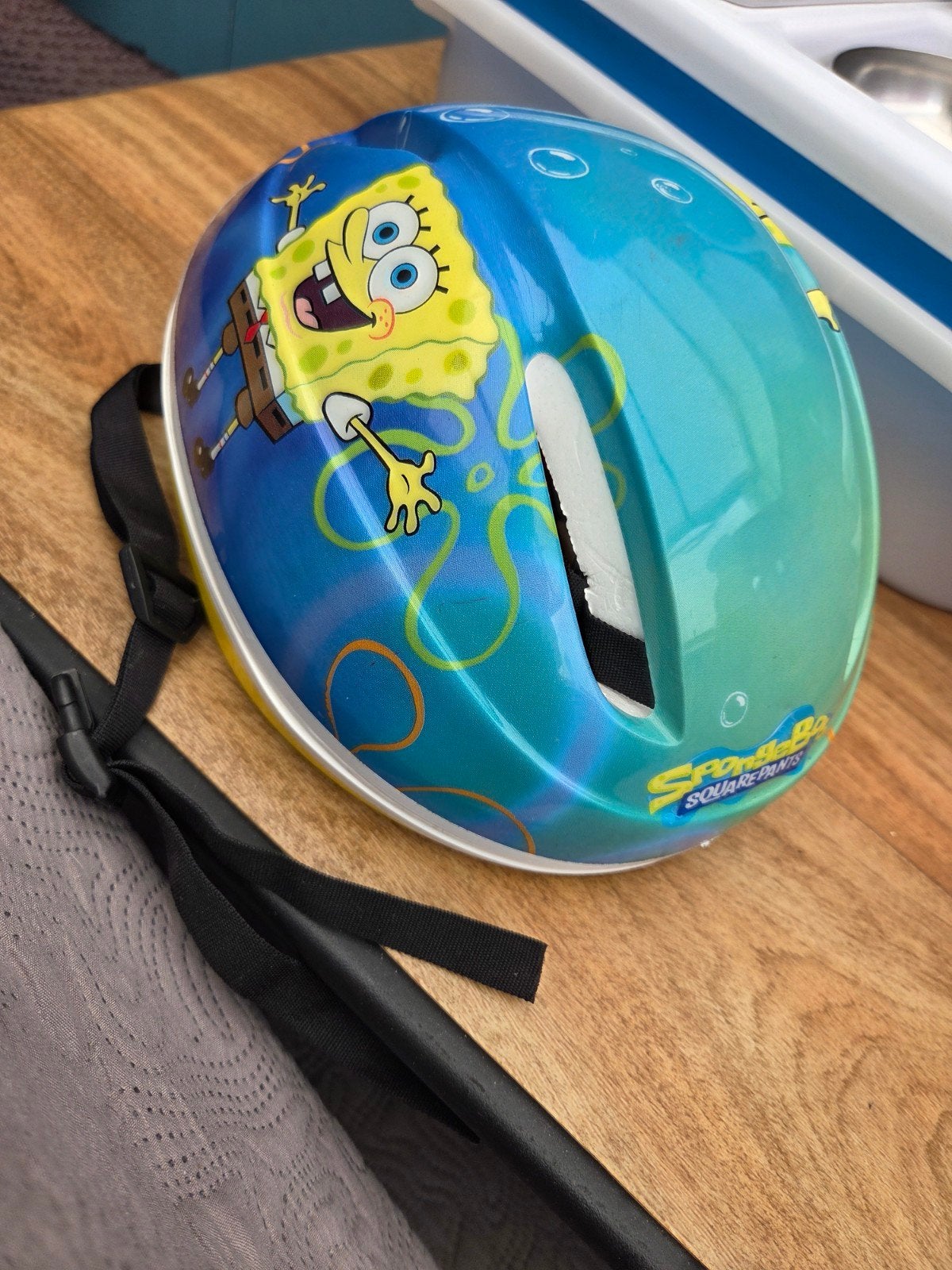 SpongeBob Fietshelm voor Kinderen - Maat 52/56, Fietsen en Brommers, Gebruikt, Unice, Jongen of Meisje, Overige maten