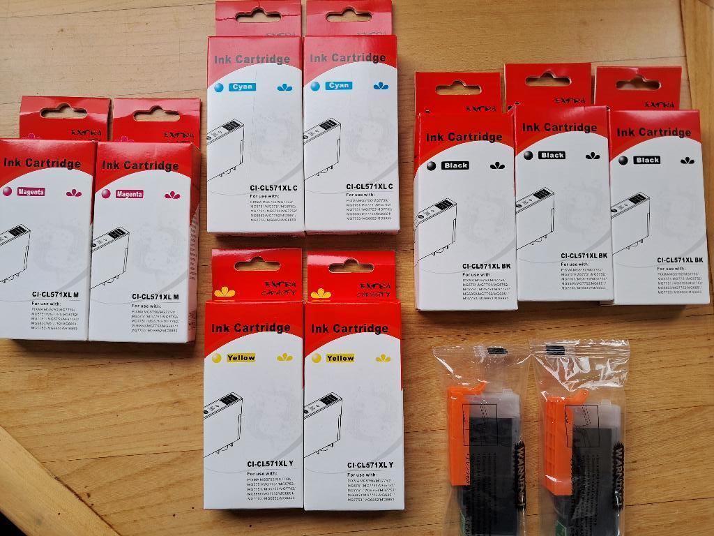 Inkt cartridges canon pixma printers, nieuw!, Ophalen of Verzenden, Nieuw, Cartridge, Canon