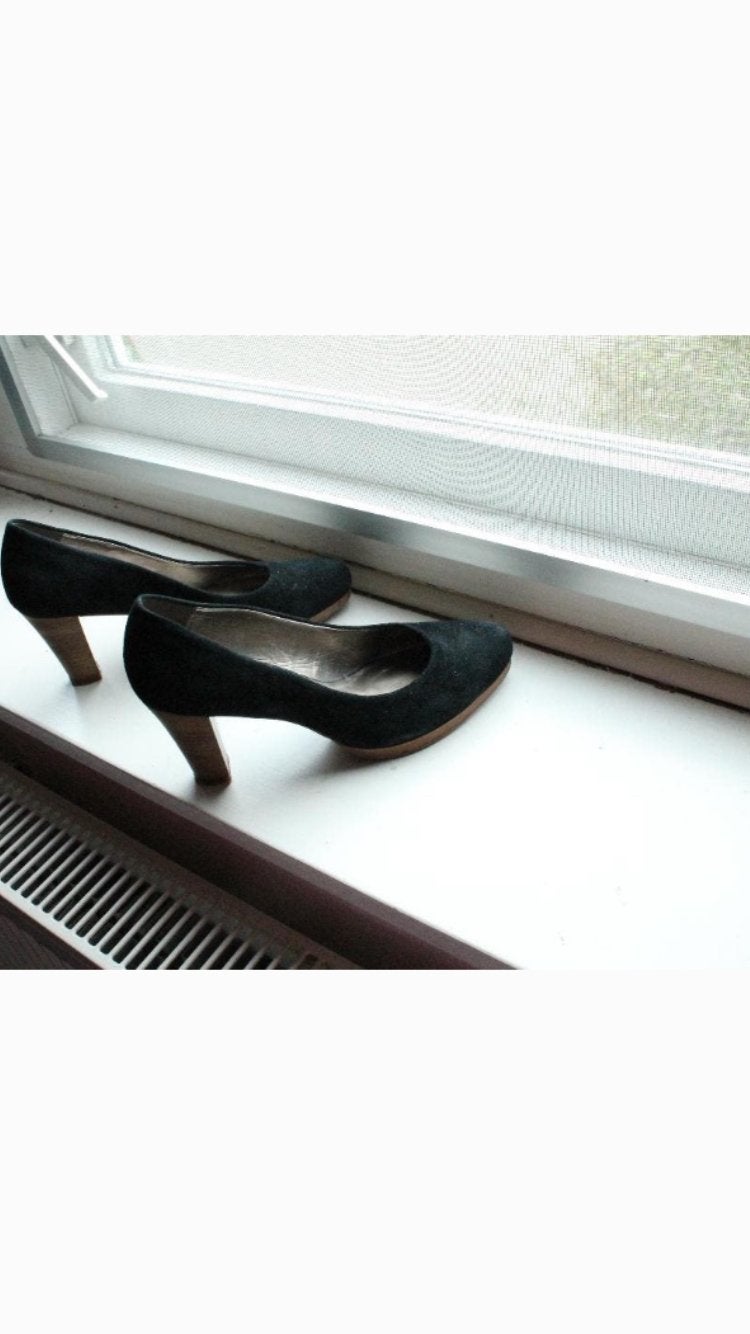 Zwarte OMODA Pumps maat 39, Pumps, Zwart, Omoda, Ophalen of Verzenden