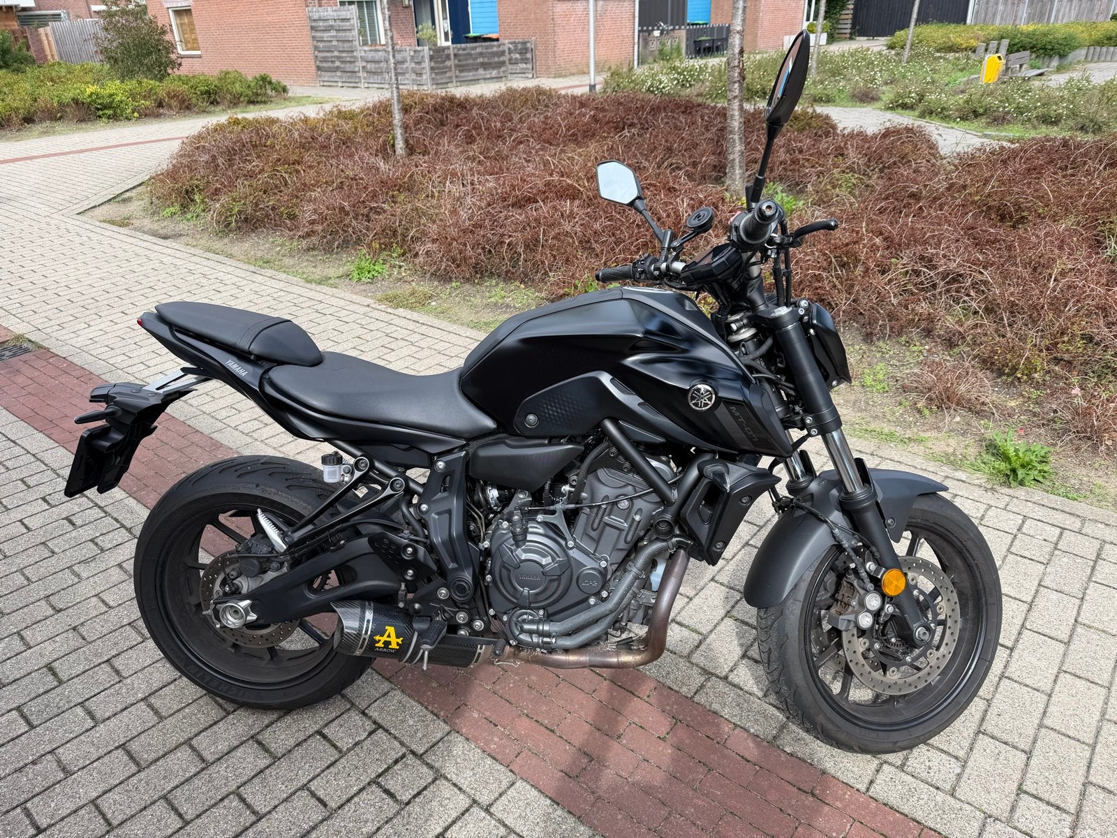 Yamaha MT-07 (A2) uit 11-2022 - weinig kilometers!, 2 cilinders, Sportuitlaat, Gebruikt, Particulier