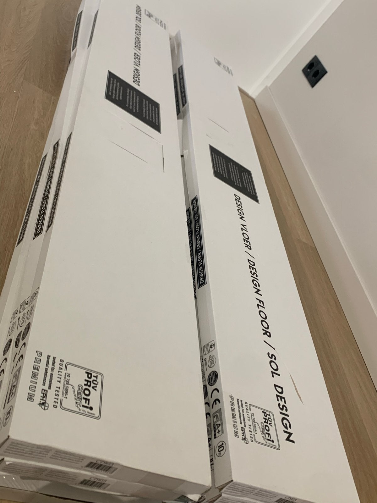 Ambiant Estino Click SRC Smoky PVC Vloer 13,7m2, Ophalen, Beige, Overige typen, Nieuw