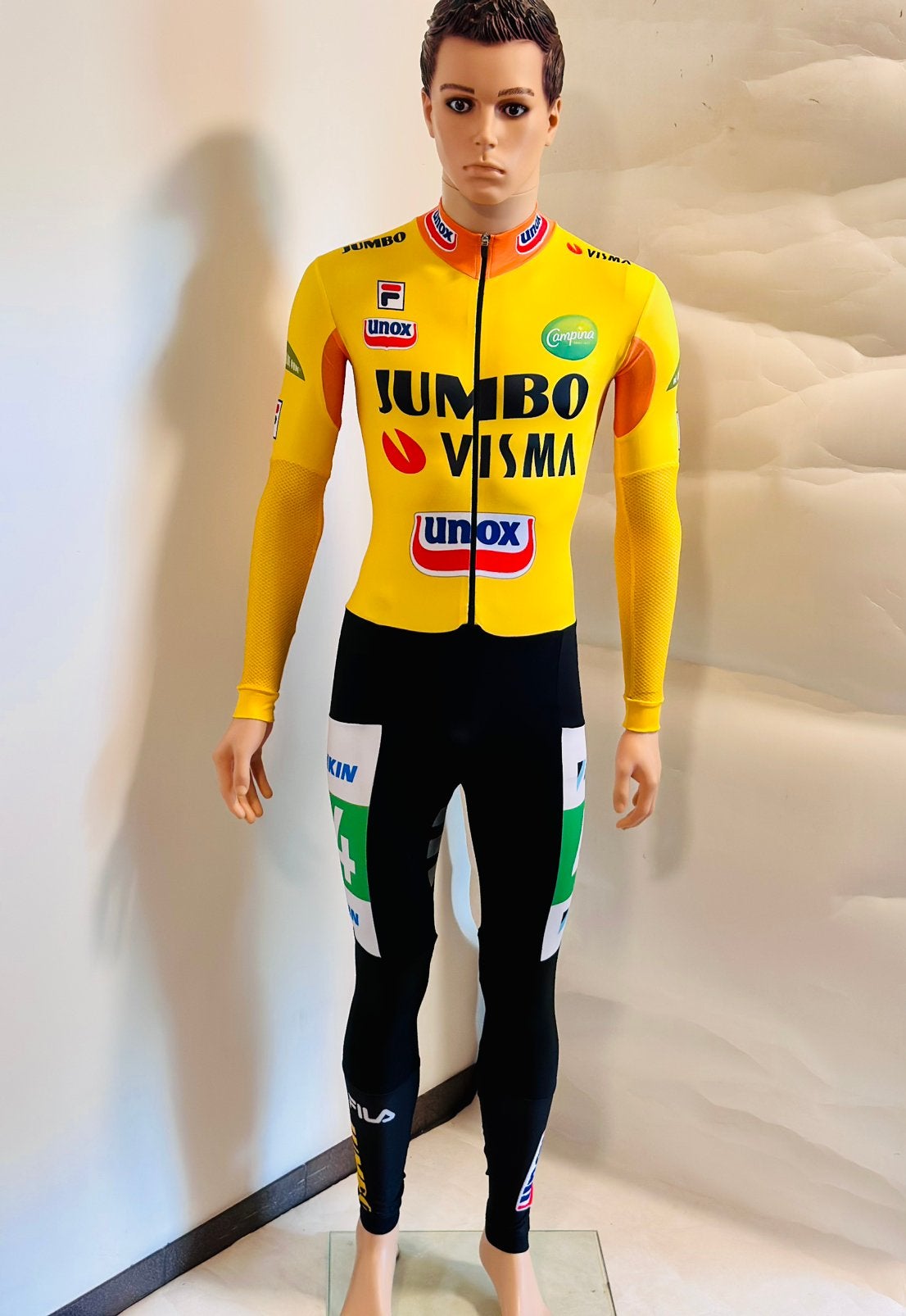Schaatskleding schaatspak marathon speedsuit maat M rubber, Ophalen of Verzenden, Nieuw