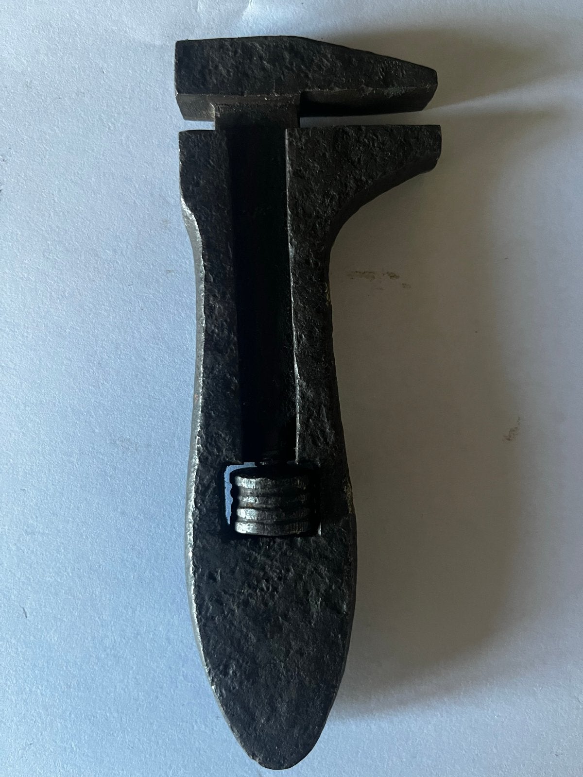 Antieke verstelbare moersleutel - 15 cm, Antiek en Kunst, Ophalen of Verzenden