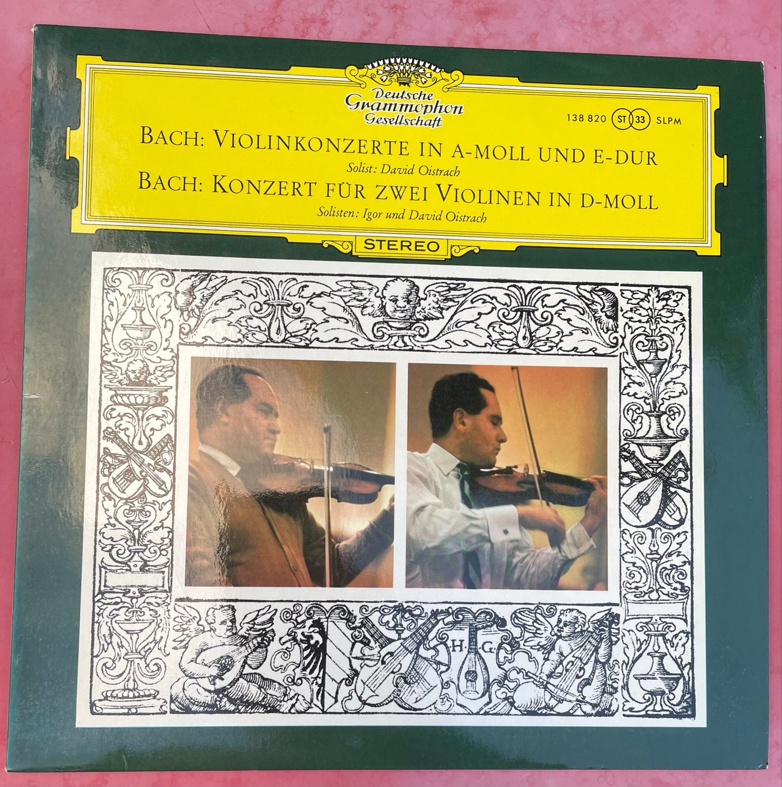 Bach: Vioolconcerten - David en Igor Oistrach (LP), Cd's en Dvd's, Vinyl | Klassiek, Gebruikt, Soloconcert, Ophalen of Verzenden