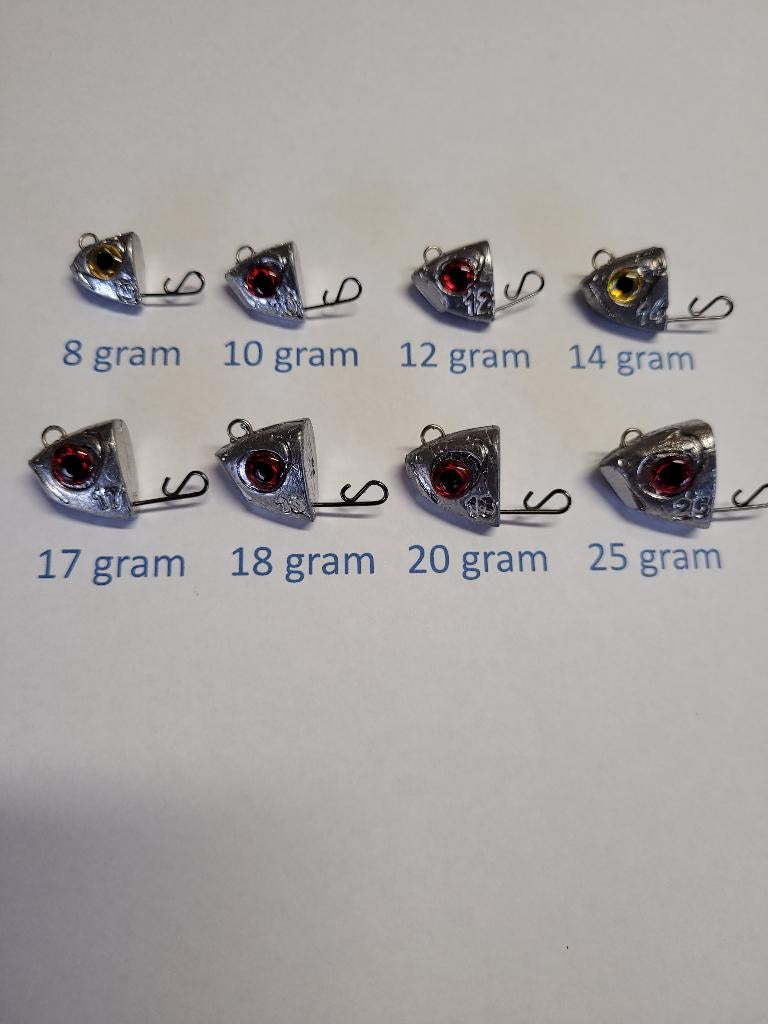Te Koop Black Weedless Loodkopjes € 0,80, Ophalen of Verzenden, Nieuw, Overige typen
