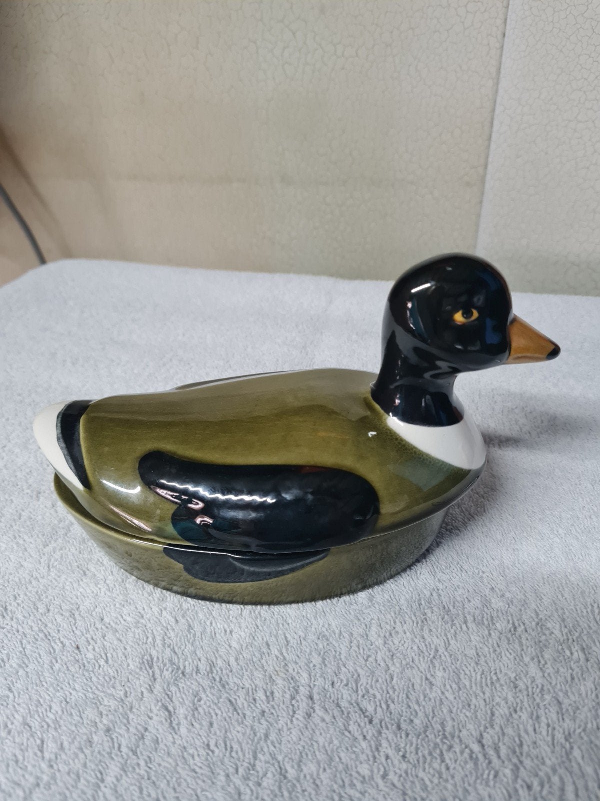 Michel Caugant terrine eend, Antiek en Kunst, Curiosa en Brocante, Ophalen of Verzenden