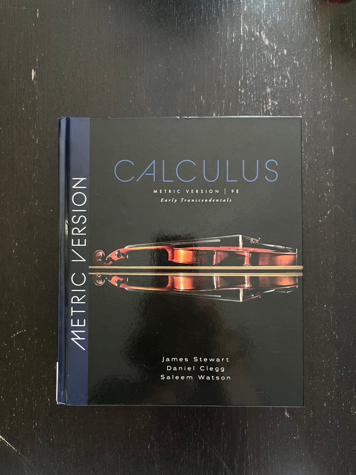 Calculus - Early Transcendentals, Metric, 9th edition, Ophalen of Verzenden, Beta, Zo goed als nieuw, WO