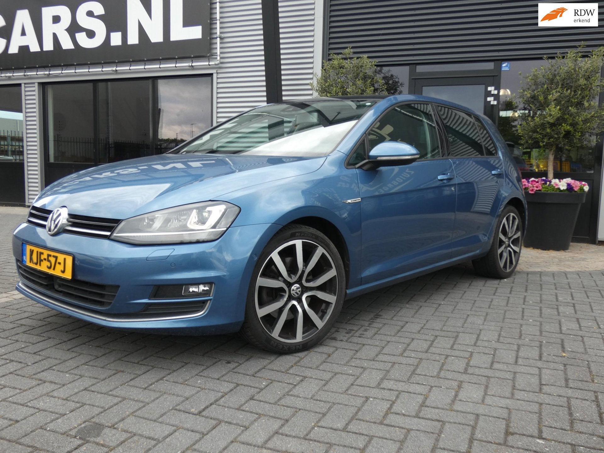 Volkswagen Golf Variant 1.4 TSI Highline, Euro 5, Zwart, 4 cilinders, Blauw