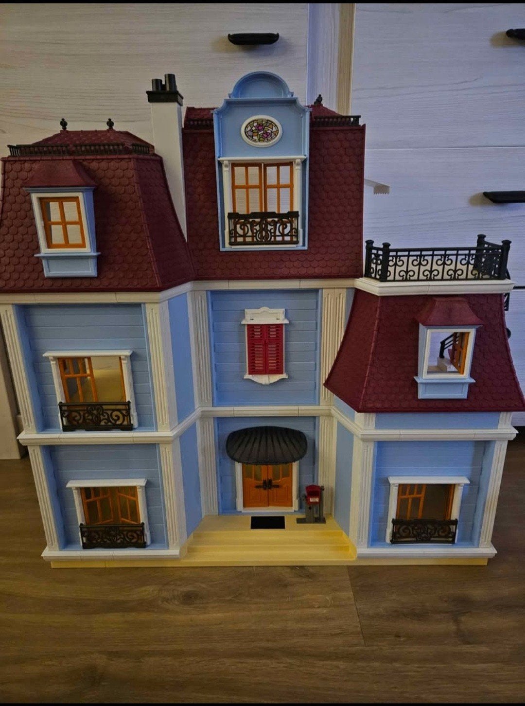 Grote Playmobil set: Poppenhuis, Speeltuin en meer!, Ophalen, Gebruikt, Gebouw, Complete set
