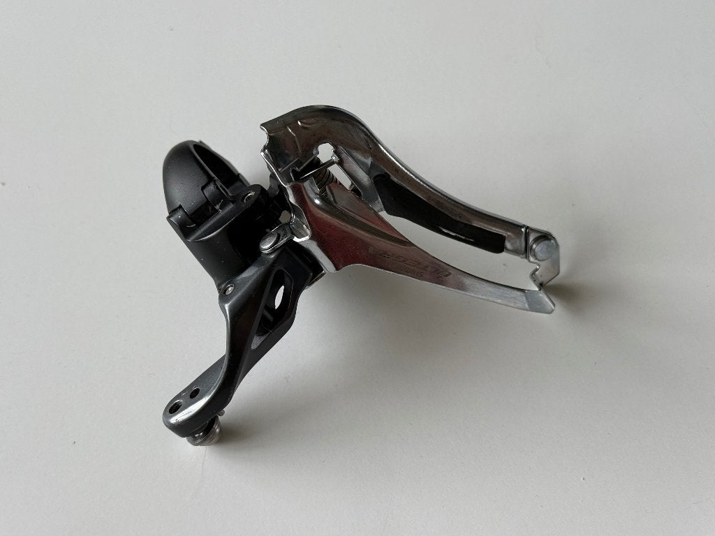SHIMANO Ultegra FD-6800 Voorderailleur Klemband 2x11, Gebruikt, Staal, Ophalen of Verzenden, Derailleur of Ketting