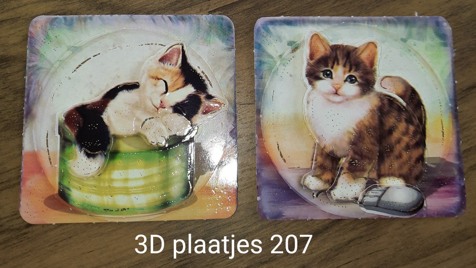 3d Plaatjes 207, Hobby en Vrije tijd, Ophalen of Verzenden, Nieuw, Overige thema's, Knipvel