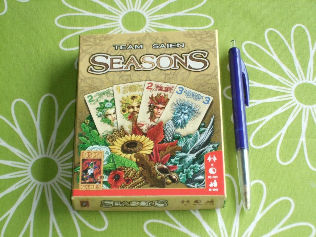 Seasons kaartspel voor in alle jaargetijden!, Een of twee spelers, Ophalen of Verzenden, Zo goed als nieuw