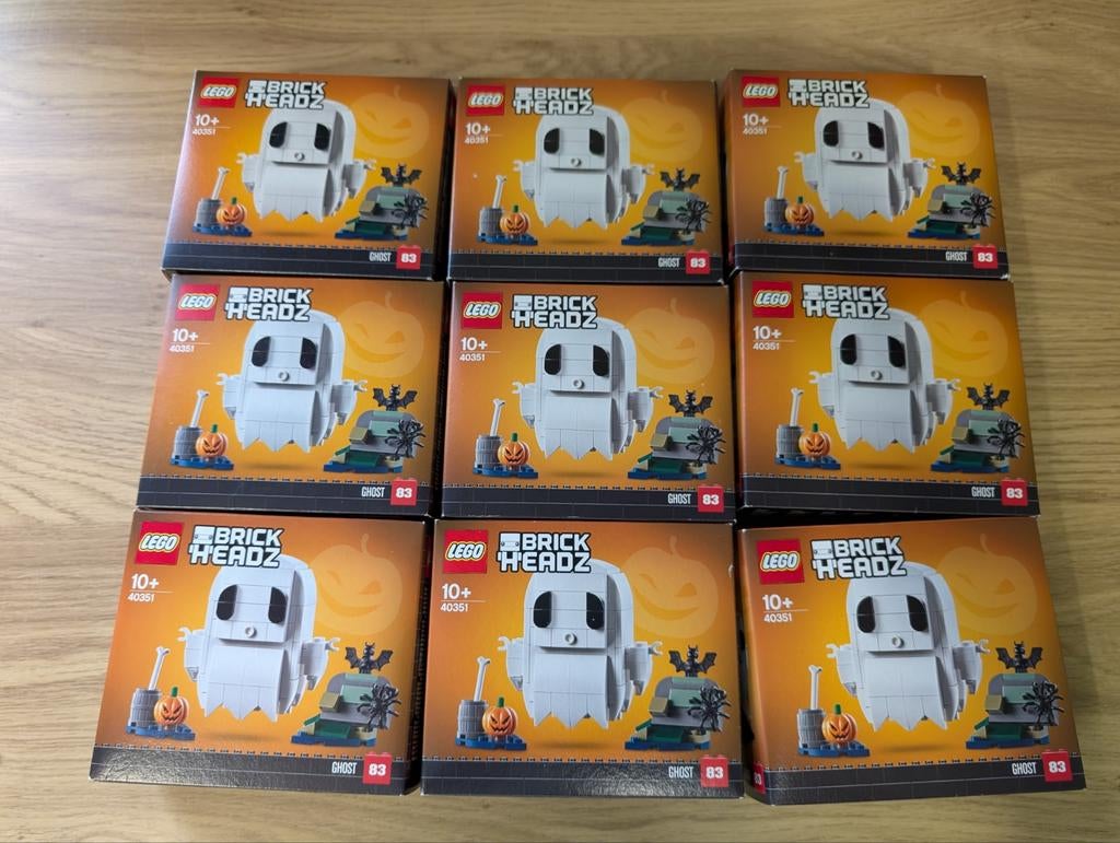 Lego 40351 brickheadz spook/ghost, Ophalen of Verzenden, Nieuw