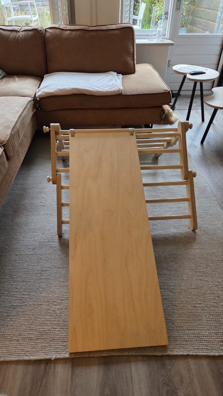 Ette Tete Klimrek Hout met Glijbaan, Ophalen, Zo goed als nieuw, Glijbaan