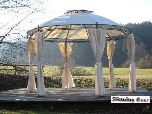 Prieel 3.5m.Ronde Pavillon Partytent Trouwkapel, Ophalen of Verzenden, Nieuw, Minder dan 5 meter, Paviljoen
