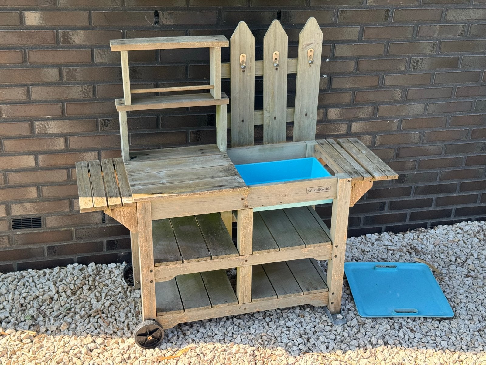 Houten speelkeuken/modderkeuken voor buiten, Ophalen, Gebruikt, Overige typen