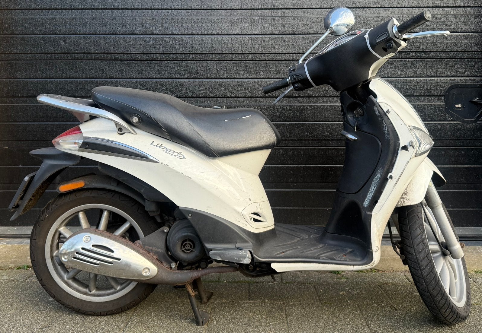 Piaggio Liberty ( geel kenteken ), Ophalen, Gebruikt
