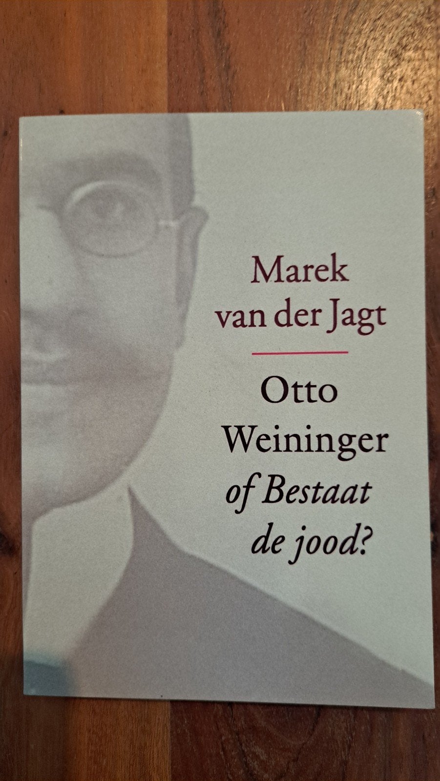 Marek van der Jagt - Otto Weininger of Bestaat de jood?, Ophalen of Verzenden, Gelezen, Marek van der Jagt, Nederland