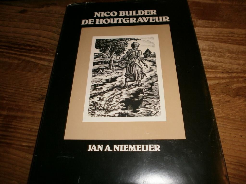 nico bulder 1898-19764 de houtgraveur veel afb van zijn werk, Antiek en Kunst, Ophalen of Verzenden