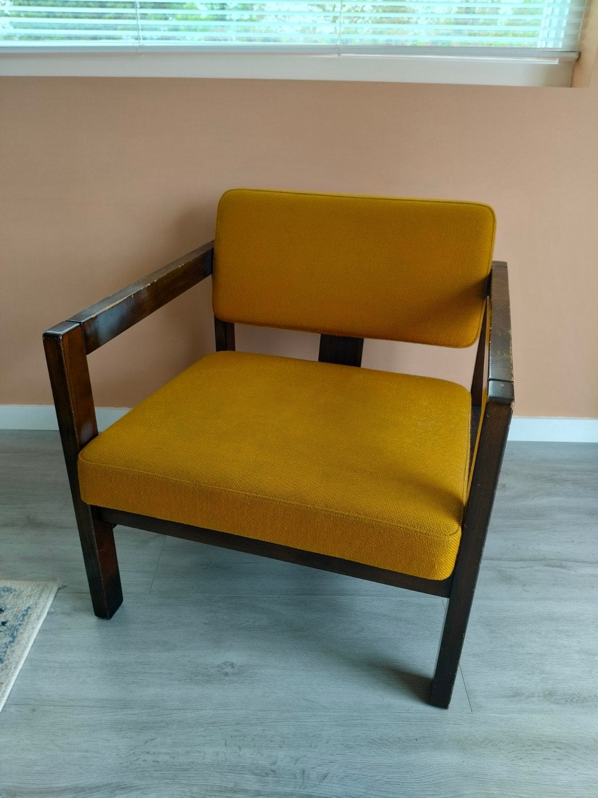 🟡Vintage fauteuil Stolle, Ophalen, Gebruikt, 75 tot 100 cm, 50 tot 75 cm