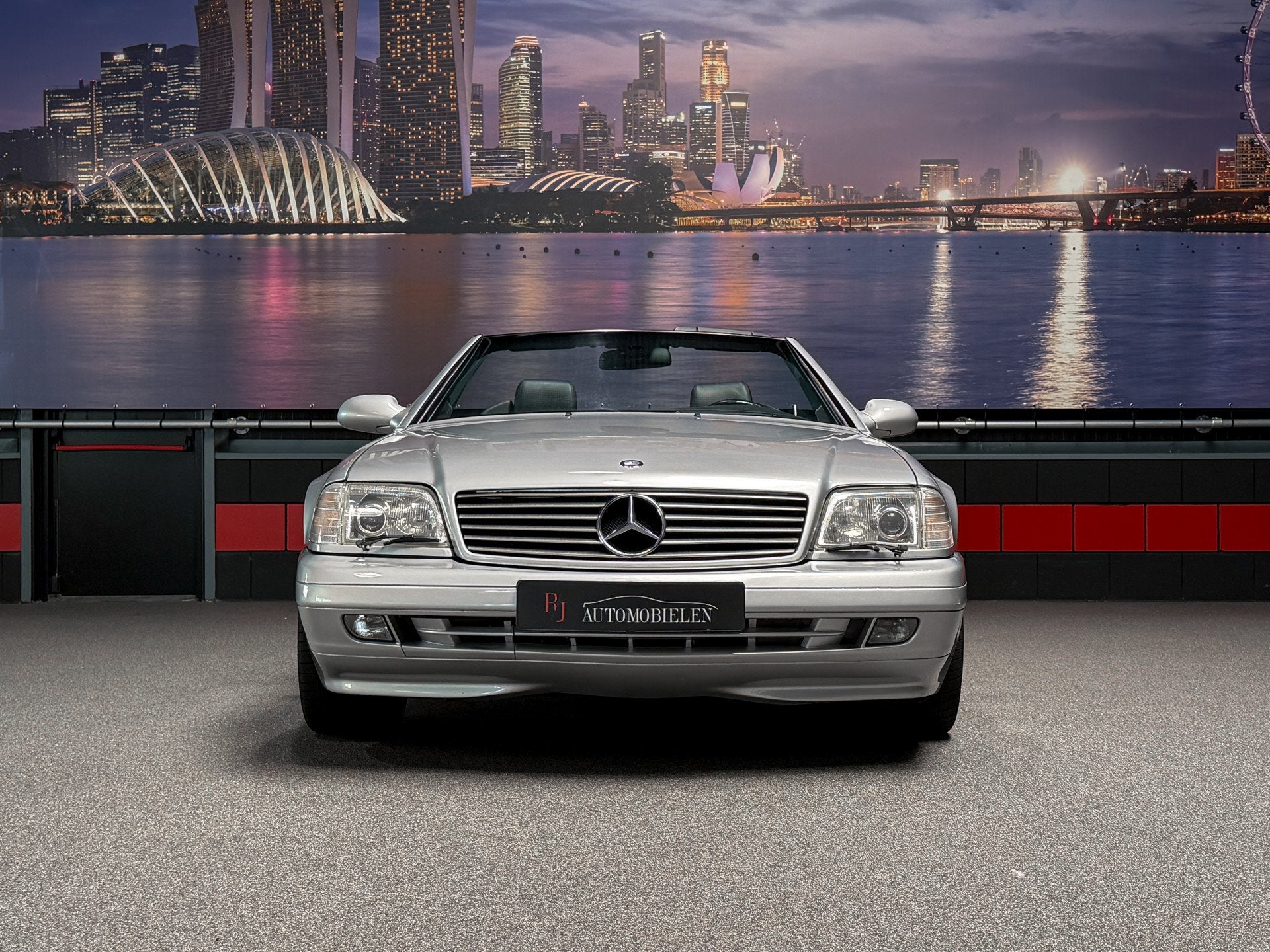 Mercedes-Benz SL-Klasse Cabrio SL320 Memory|Leder|Stoelverw., Auto's, Oldtimers, Automaat, Achterwielaandrijving, Zwart, Cabriolet