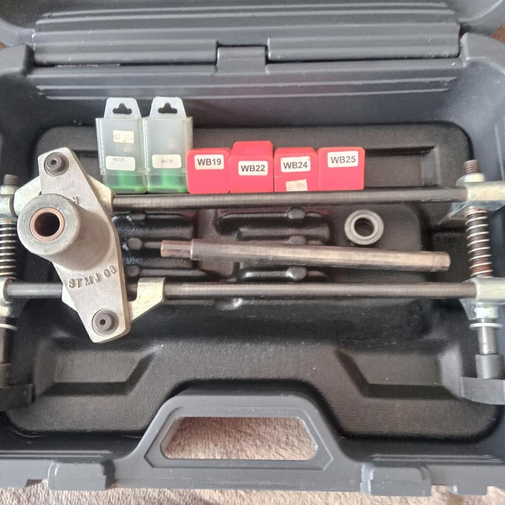 Professionele mal+beitels DBB Morticer Souber Tools freesmal, Doe-het-zelf en Verbouw, Hang- en Sluitwerk, Ophalen, Zo goed als nieuw