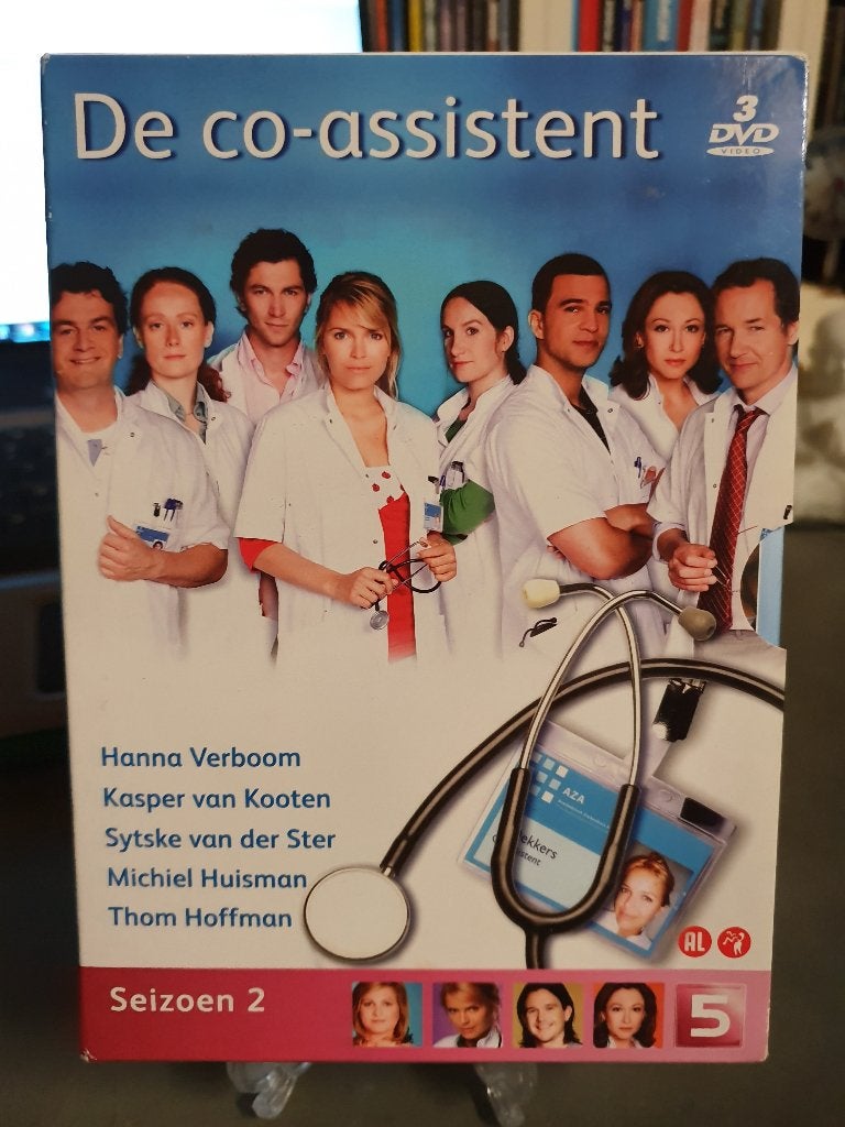 De Co-assistent seizoen 2 3DVD, Alle leeftijden, Ophalen, Zo goed als nieuw, Komedie