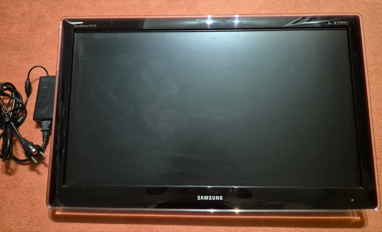 Samsung SyncMaster P2770FH 27 inch monitor (kleine tv), Ophalen, Gebruikt, Hoofdtelefoonaansluiting, HDMI