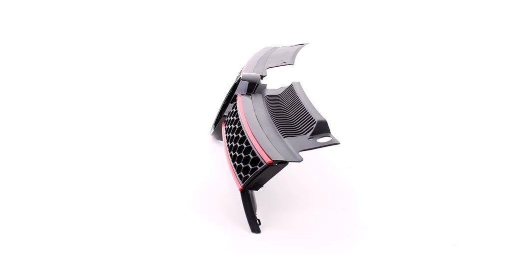 Grill Glans Zwart Rode Bies GTI Look Geschikt Voor VW Golf 6, Verzenden, Automotive Parts, A.parts@hotmail.nl, Trasmolenlaan 12 3447 GZ Woerden