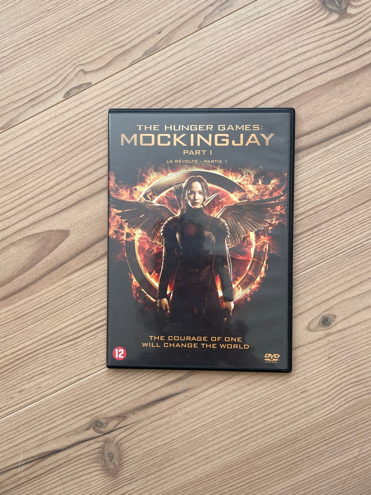 The Hunger Games: Mockingjay Part 1 DVD, Nederlands, Ophalen of Verzenden, Vanaf 12 jaar, Inclusief doosje