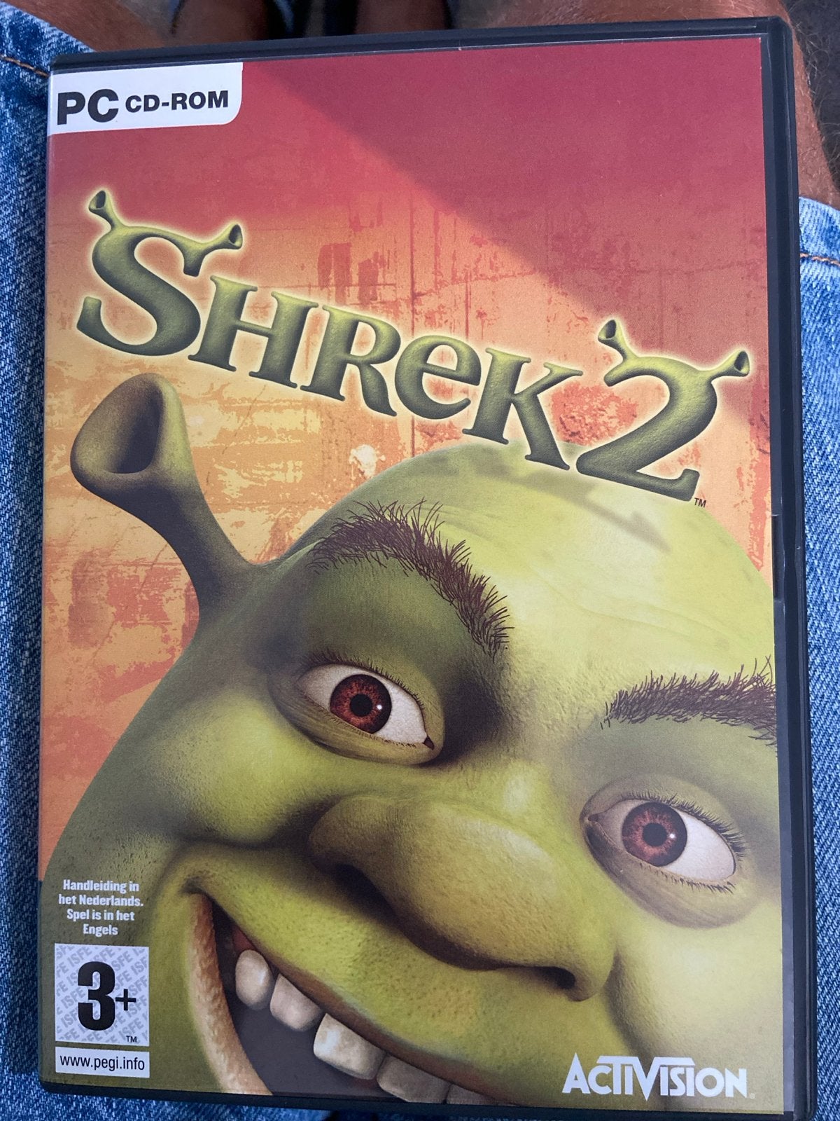 Shrek 2 PC CD-ROM - Avontuurlijk spel voor jong en oud, Avontuur en Actie, Gebruikt, 1 speler, Ophalen of Verzenden
