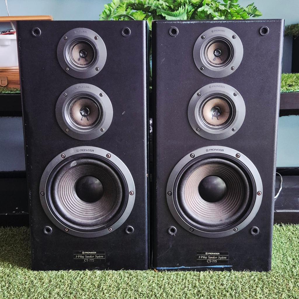 Pioneer CS-775 speakers & JVC AX-70 versterker set, Ophalen, Gebruikt