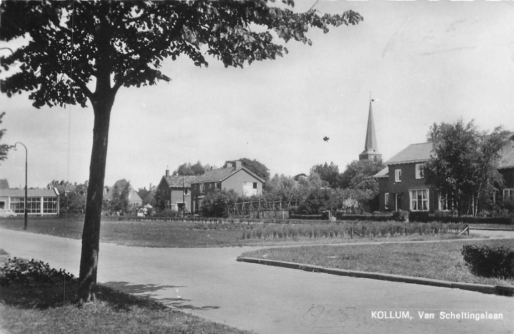 703-441-013 Kollum Van Scheltingalaan, Verzamelen, Ophalen of Verzenden, Voor 1920, Friesland