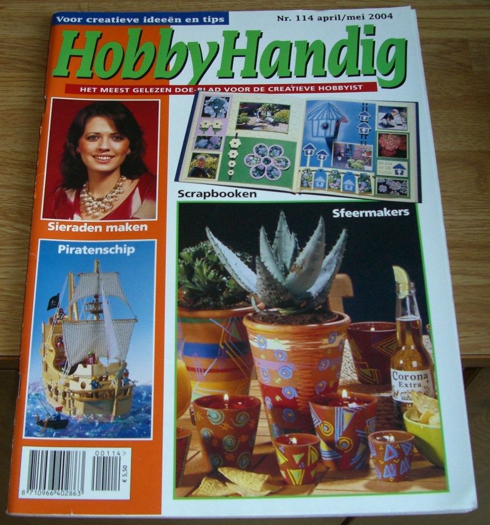 Tijdschrift Hobby Handig - Nu nog 17 nummers, Ophalen of Verzenden, Zo goed als nieuw, Scrapbooking en Knutselen