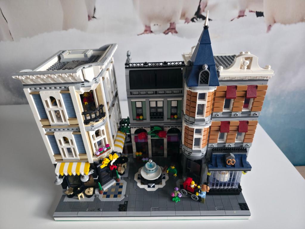 Lego Creator Expert 10255 Stadsplein, Ophalen, Compleet, Lego, Zo goed als nieuw