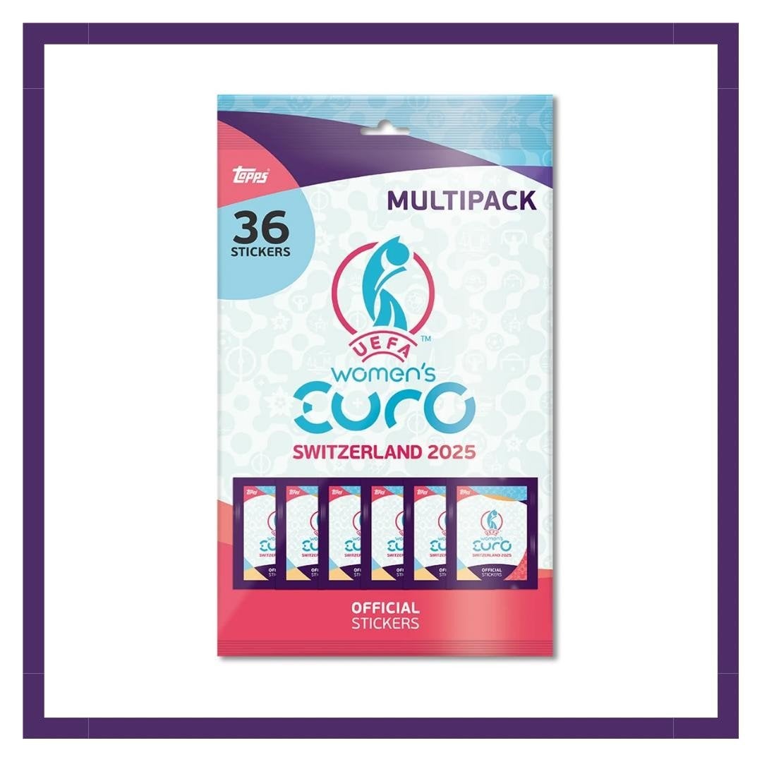 Topps Euro 2025 starterspack/ blisters / multipacks, Verzenden, Nieuw, Meerdere stickers