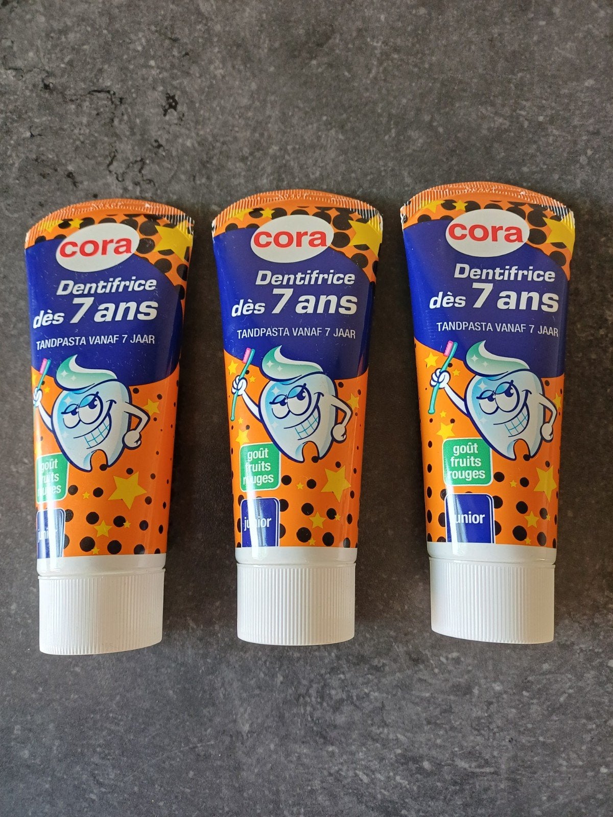 3 tubes kindertandpasta, Ophalen, Nieuw, Tandpasta