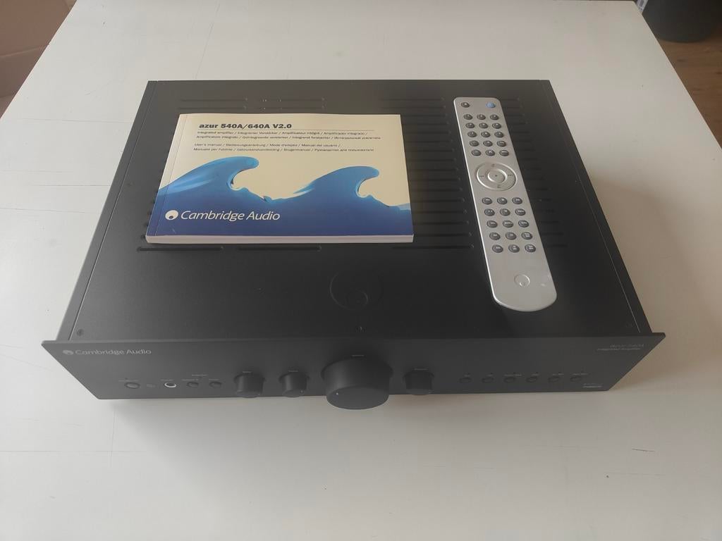 Cambridge Audio Azur 540A v2.0 Geïntegreerde Versterker, Overige merken, Gebruikt, Ophalen of Verzenden, 60 tot 120 watt