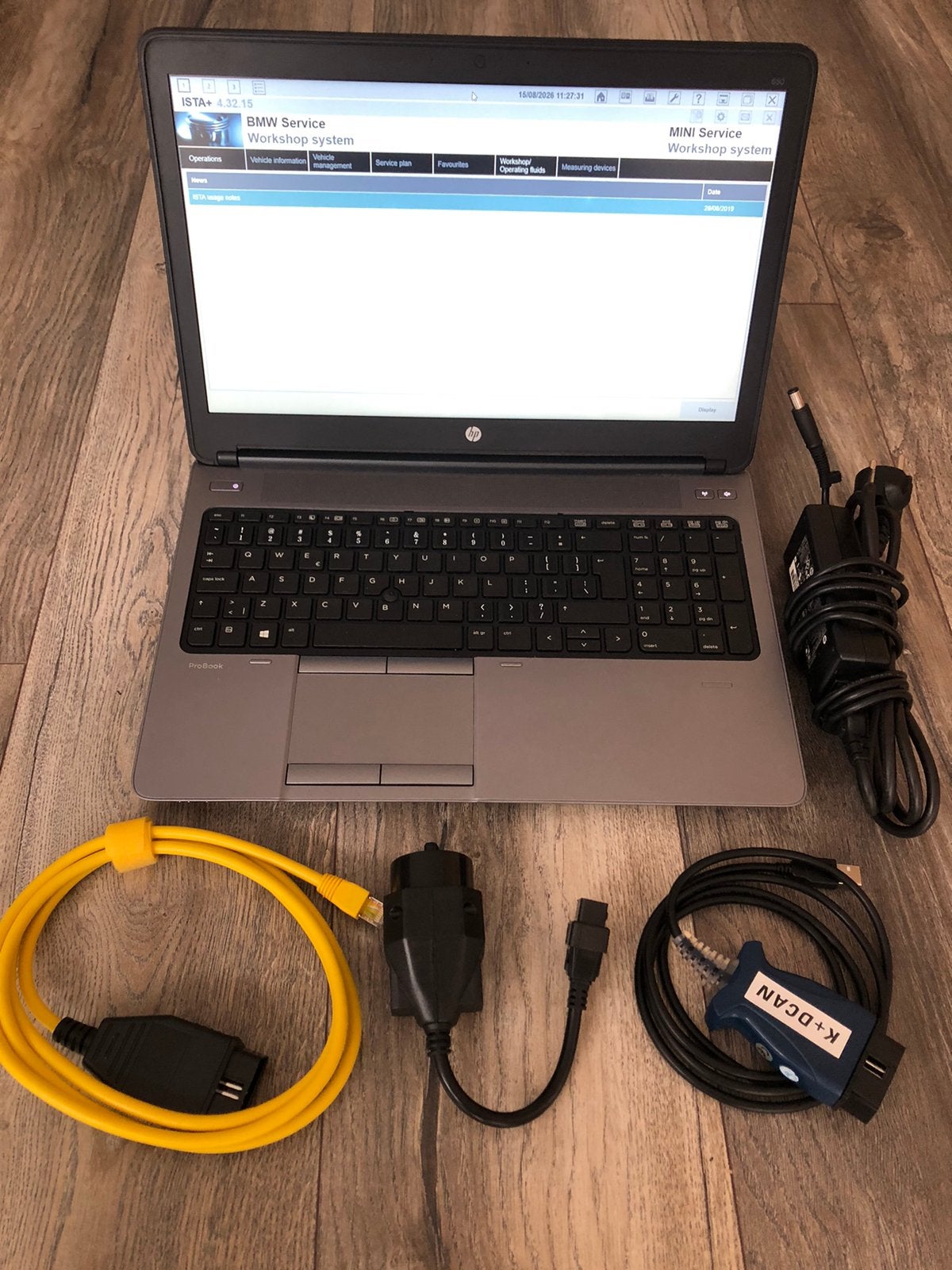 BMW ISTA D & P,  BMW ESYS, INPA-v2012 DIAGNOSE/CODEER LAPTOP, Verzenden, Zo goed als nieuw