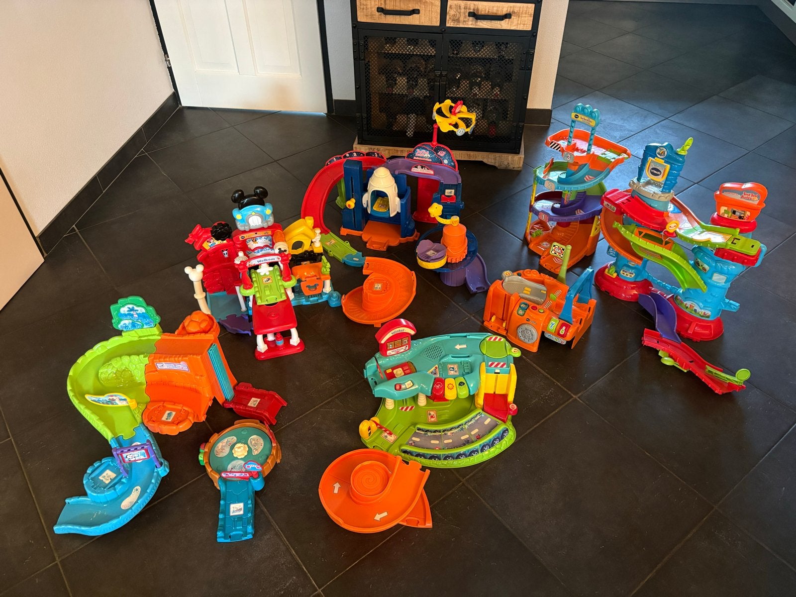 Grote VTech Toet Toet Auto collectie, Ophalen, Gebruikt
