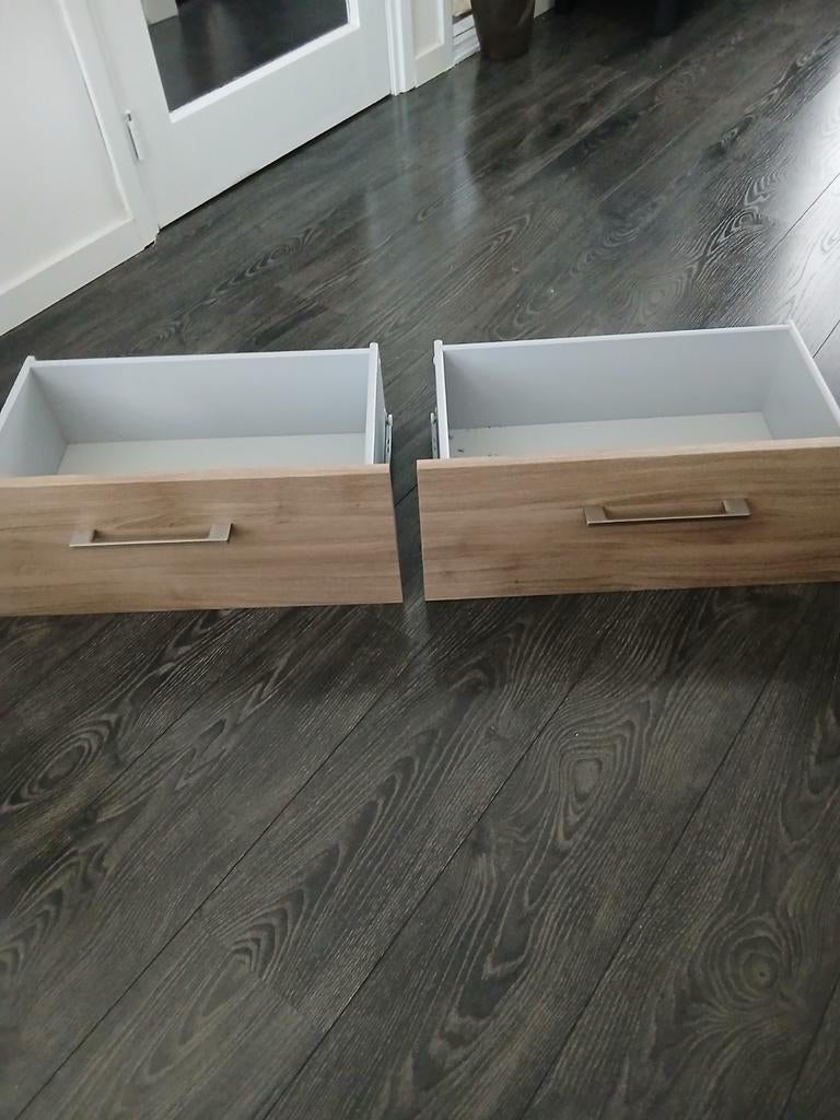 2 Ikea Besta lade, Huis en Inrichting, Kasten | Ladekasten, Ophalen, 1 of 2 laden, 50 tot 100 cm, Minder dan 100 cm