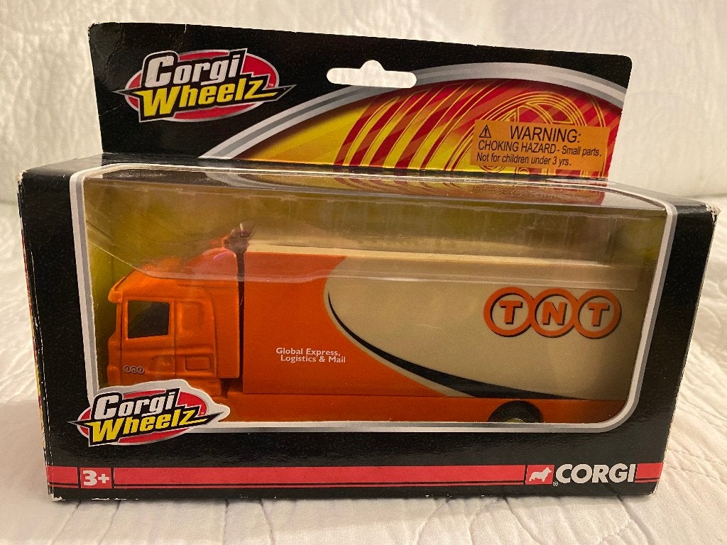 Corgi Wheelz TNT vrachtwagen Die Cast (in doos)VERZENDEN OOK, Ophalen, Nieuw, Bus of Vrachtwagen