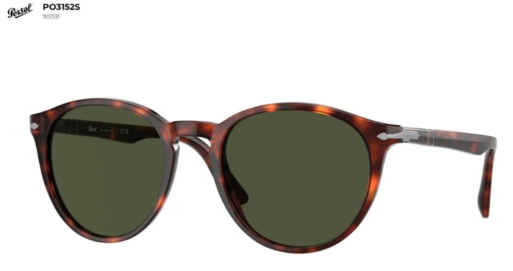 PERSOL PO3152S/901531 Zonnebril - 2 MND. OUD ZGAN, Overige merken, Zonnebril, Ophalen of Verzenden, Zo goed als nieuw
