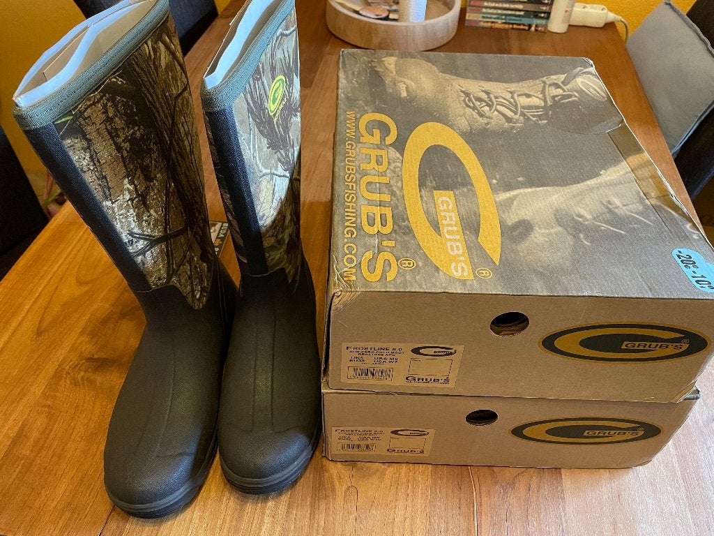 Laarzen Grubs Frostline winter / herfst mt 38 + 42 NIEUW, Nieuw, Regenlaarzen, Groen, Grubs