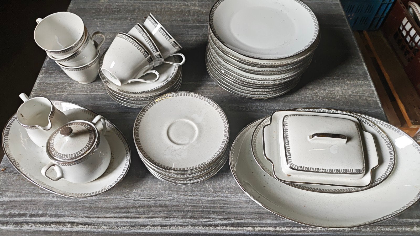 Vintage Bareuther Waldsassen Bavaria servies, Ophalen