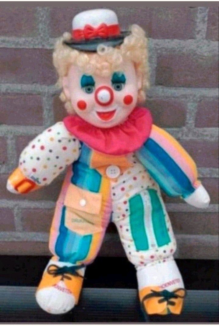 Clown cean toys 40cm vintage    nr7, Ophalen