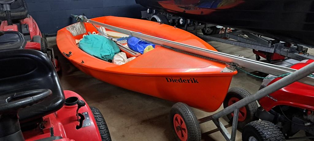 Zeilbootje  Mag goedkoop weg of ruilen, Watersport en Boten, Ophalen of Verzenden, Minder dan 15 m²